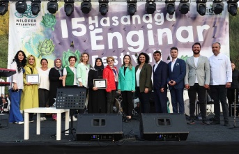 Enginarlı tatlılar festivale damga vurdu